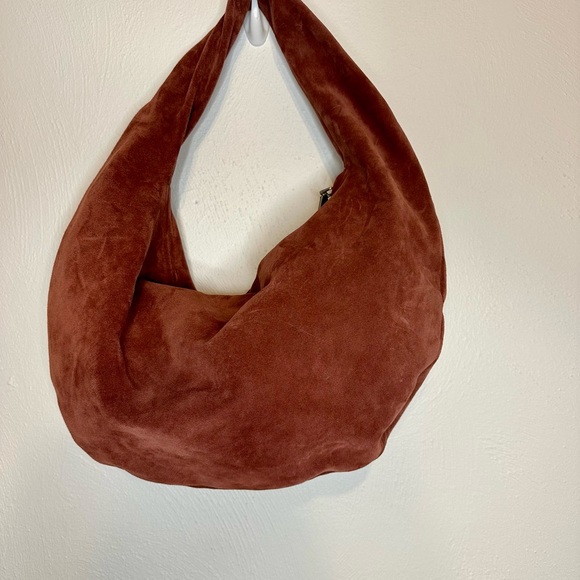 Flattered Alva Suede Shoulder Bag Rust - Picture 9 of 15